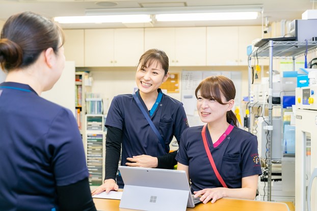 子育て中の看護師のフォロー体制はいかがですか。