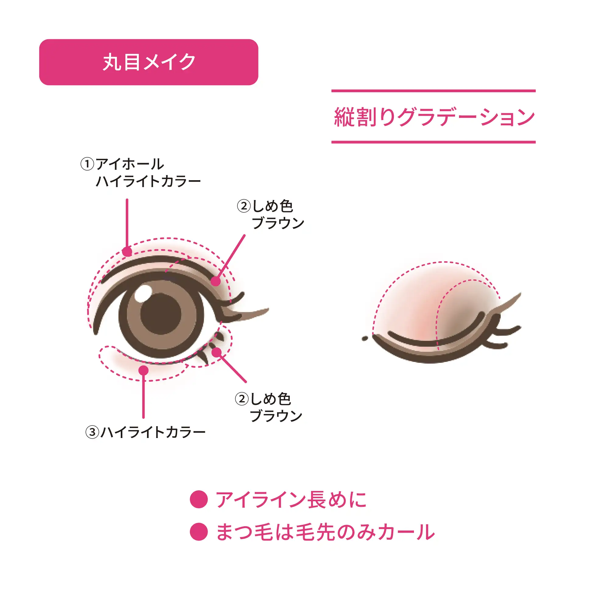 【目の形診断】目の形の種類別！似合うメイクテクニックを徹底解説 看護師ライフをもっとステキに ナースプラス