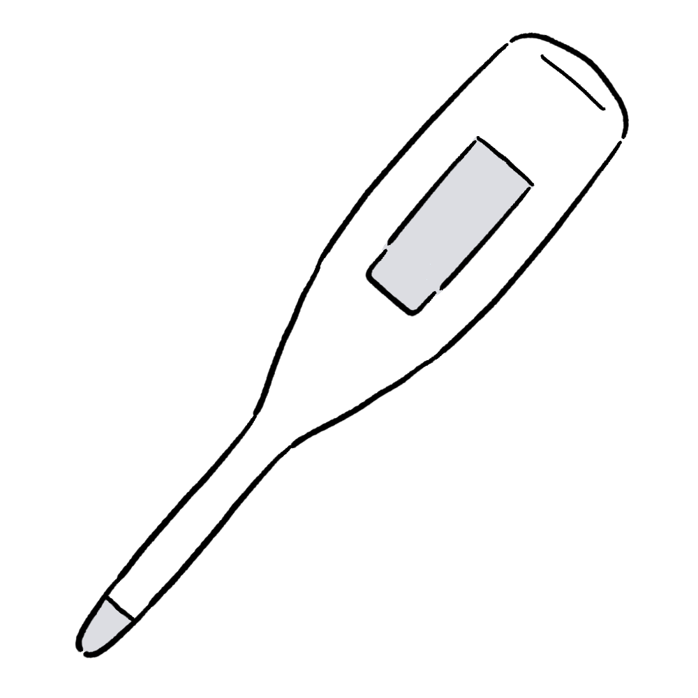 体温計のイラスト